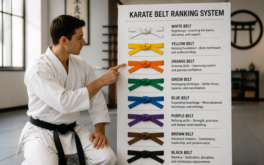 The Karate Belt Ranking System Explained: What Each Belt Actually Means